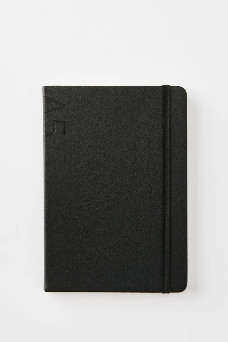 Typo A5 Hard Cover Lined Notebook